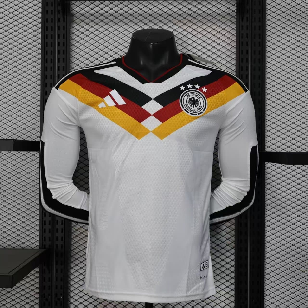 Alemania 2026 1a Eq. (Ed. Jugador) Manga Larga — vista frontal