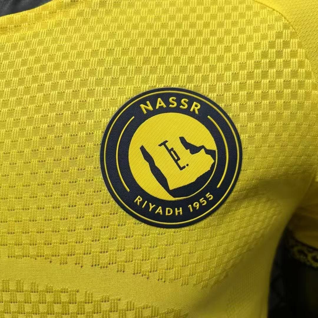 Al-Nassr 2026/27 1a Eq. (Ed. Jugador) — vista trasera