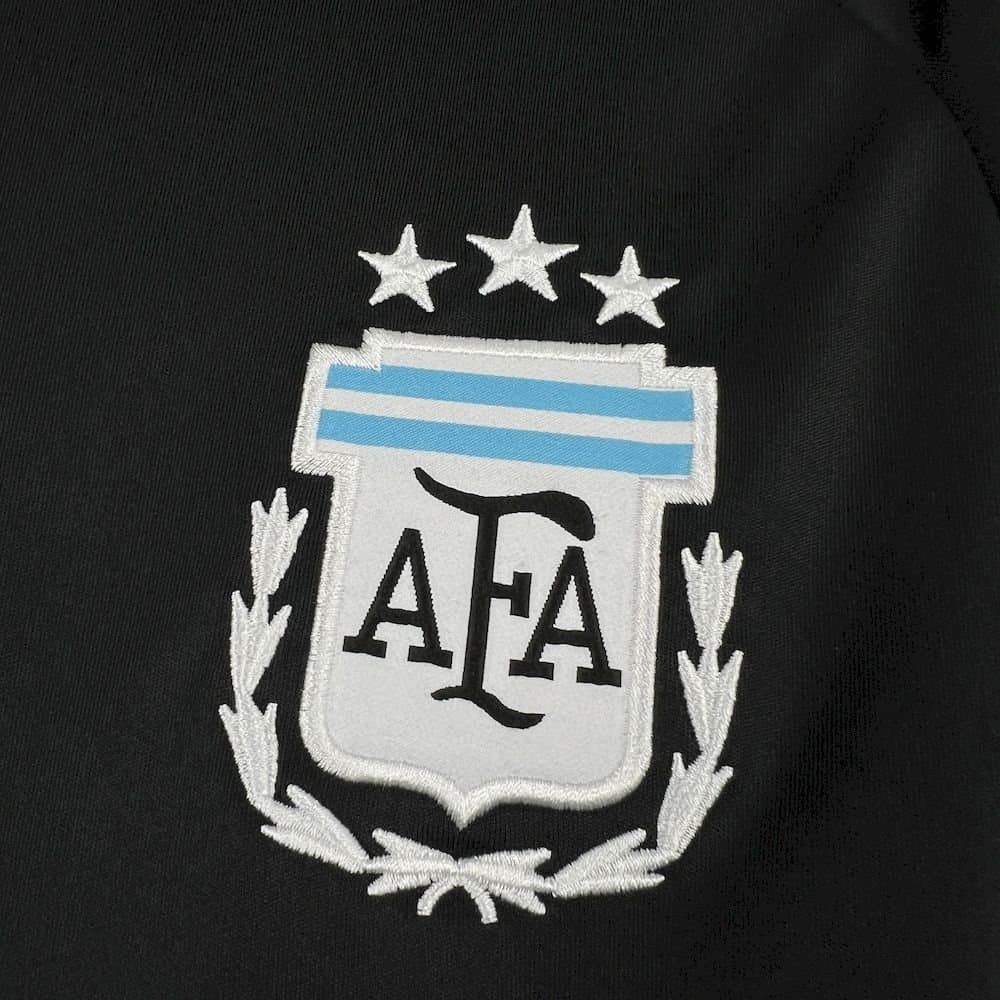 Argentina 2026 1a Eq. Portero Negra — vista trasera