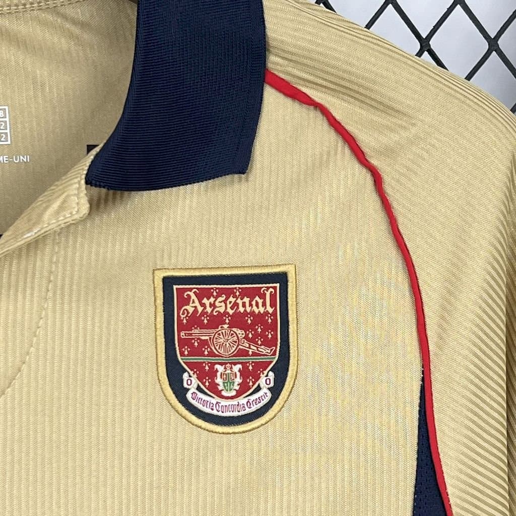 Arsenal 2001/02 2a Eq. — detalle