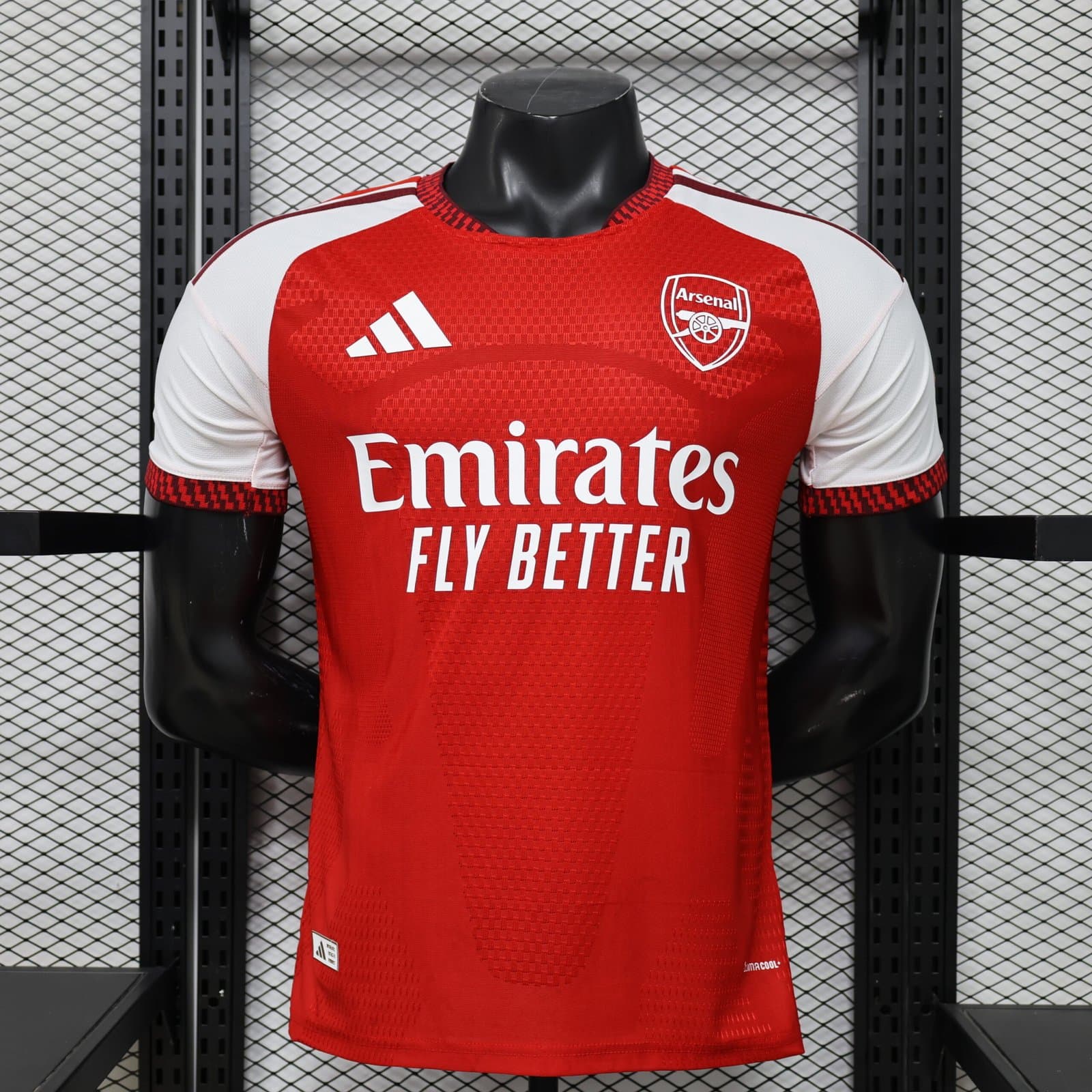 Arsenal 2026/27 1a Eq. (Ed. Jugador) — vista frontal