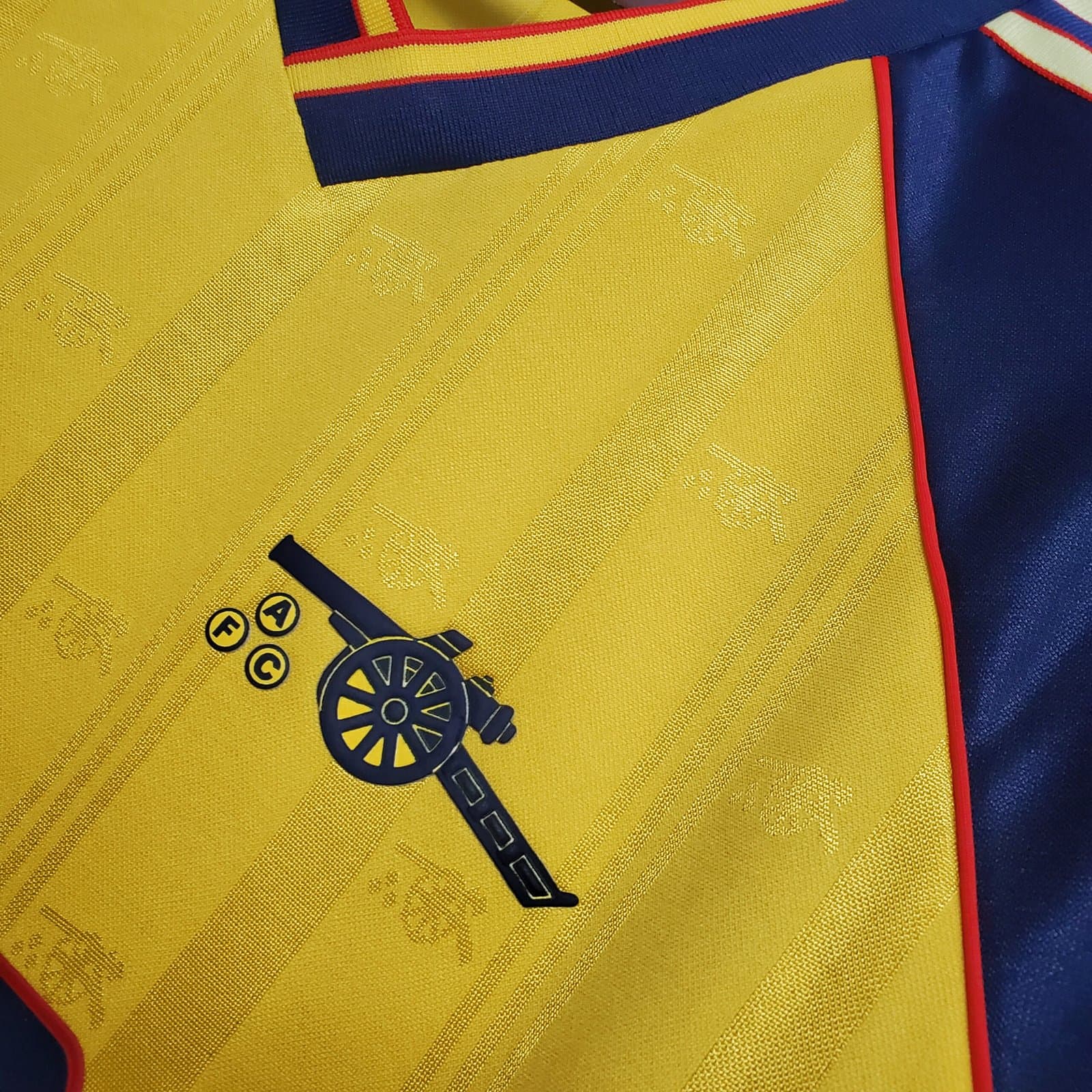 Arsenal 1988/89 2a Eq. — detalle