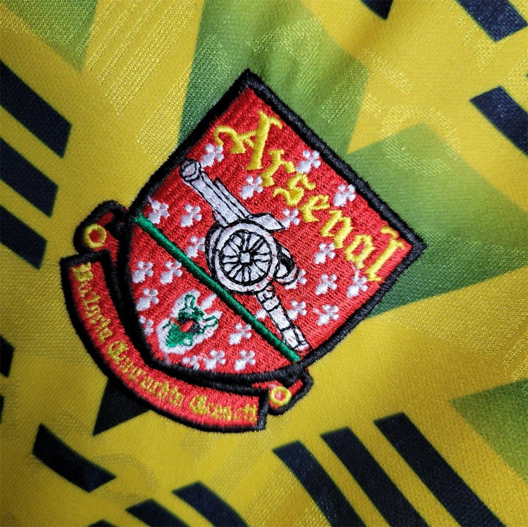 Arsenal 1991/93 2a Eq. — detalle