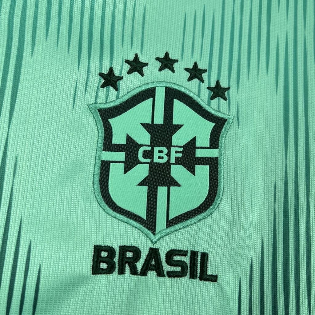Brasil 2026 2a Eq. Portero Azul — vista trasera