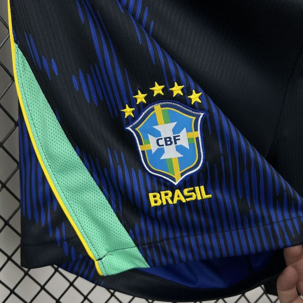 Brasil 2026 Pantalón Azul/Negro — vista trasera