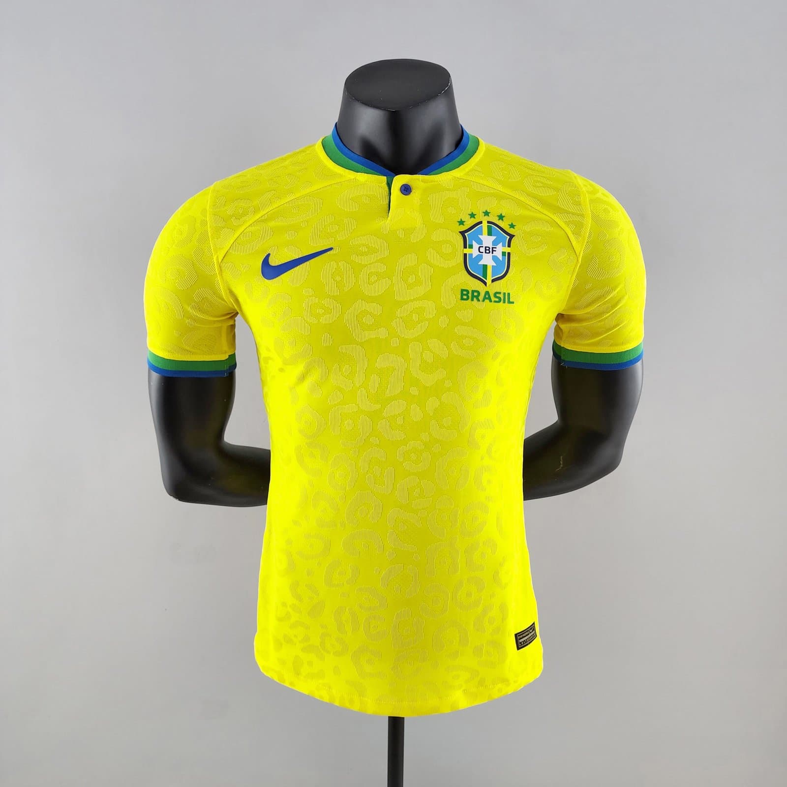 Brasil Qatar 2022 1a Eq. (Ed. Jugador) — vista frontal