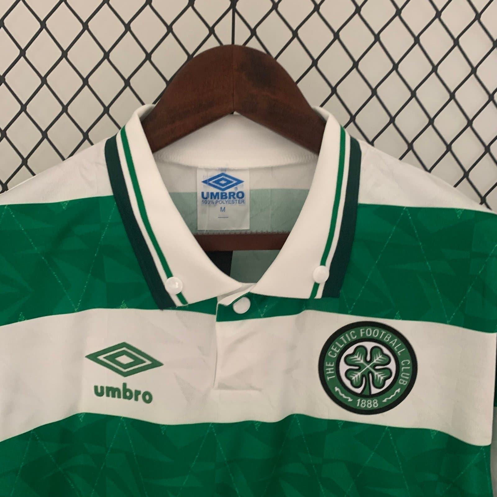 Celtic 1989/90 1a Eq. — vista trasera