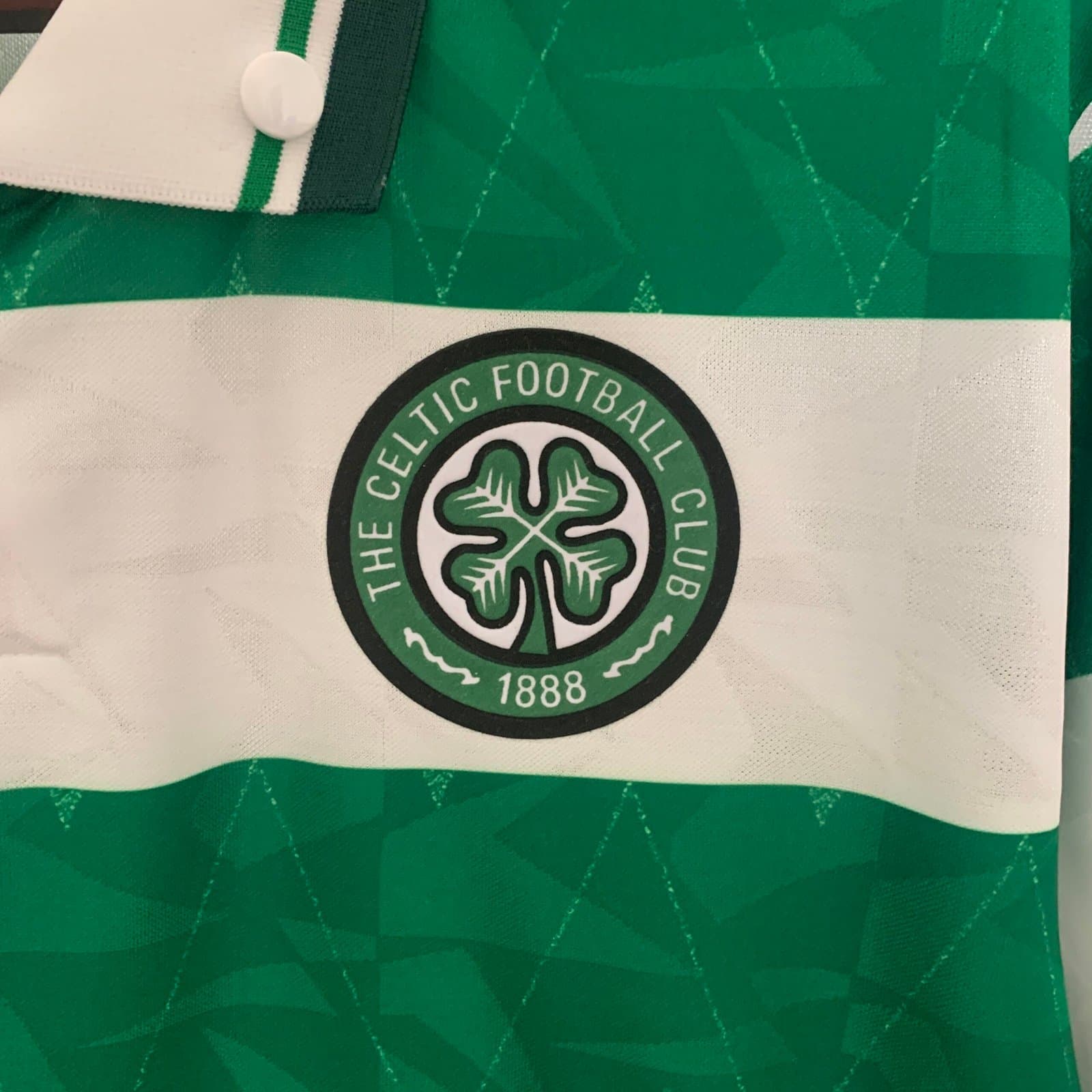 Celtic 1989/90 1a Eq. — detalle