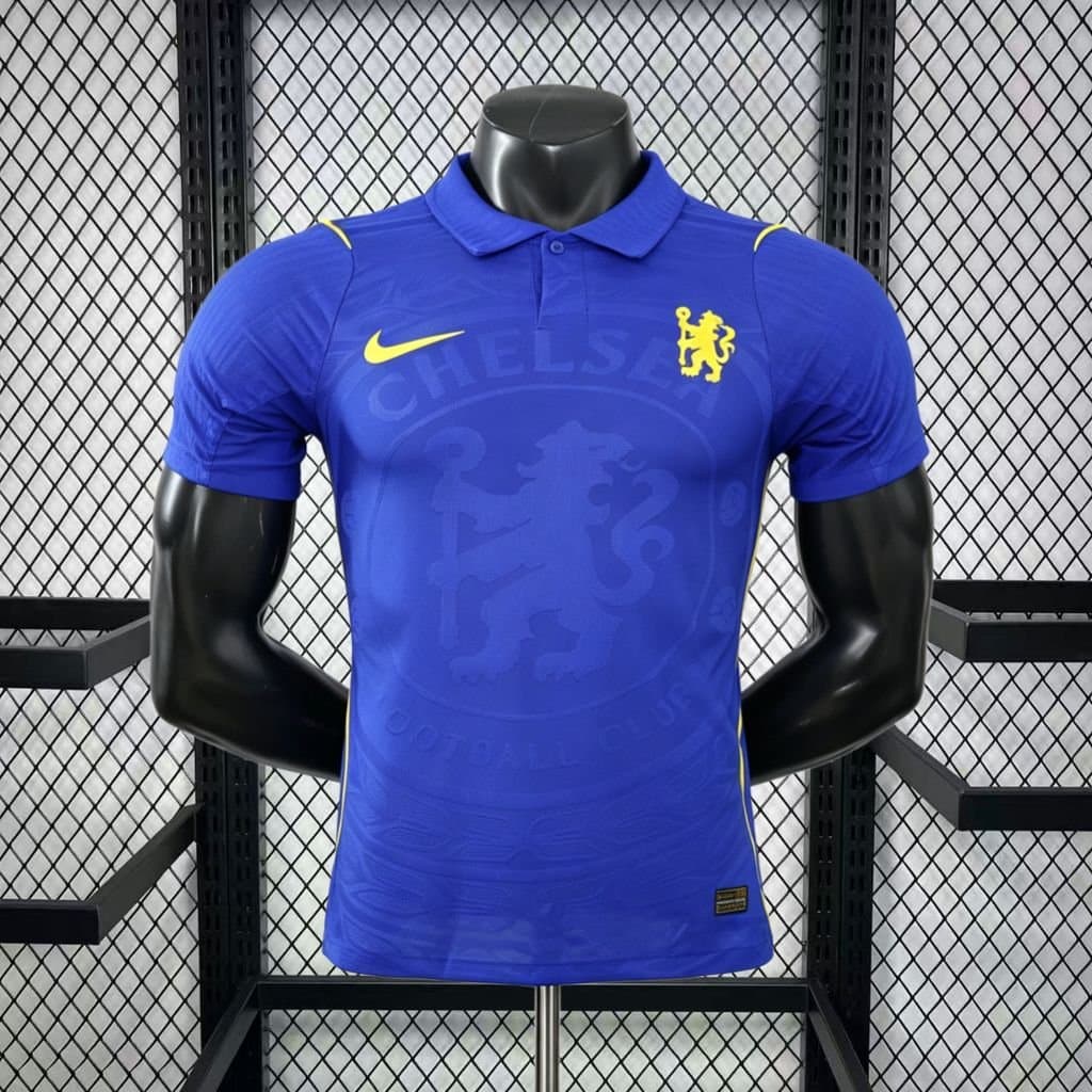 Chelsea 2026/27 1a Eq. (Ed. Jugador) — vista frontal