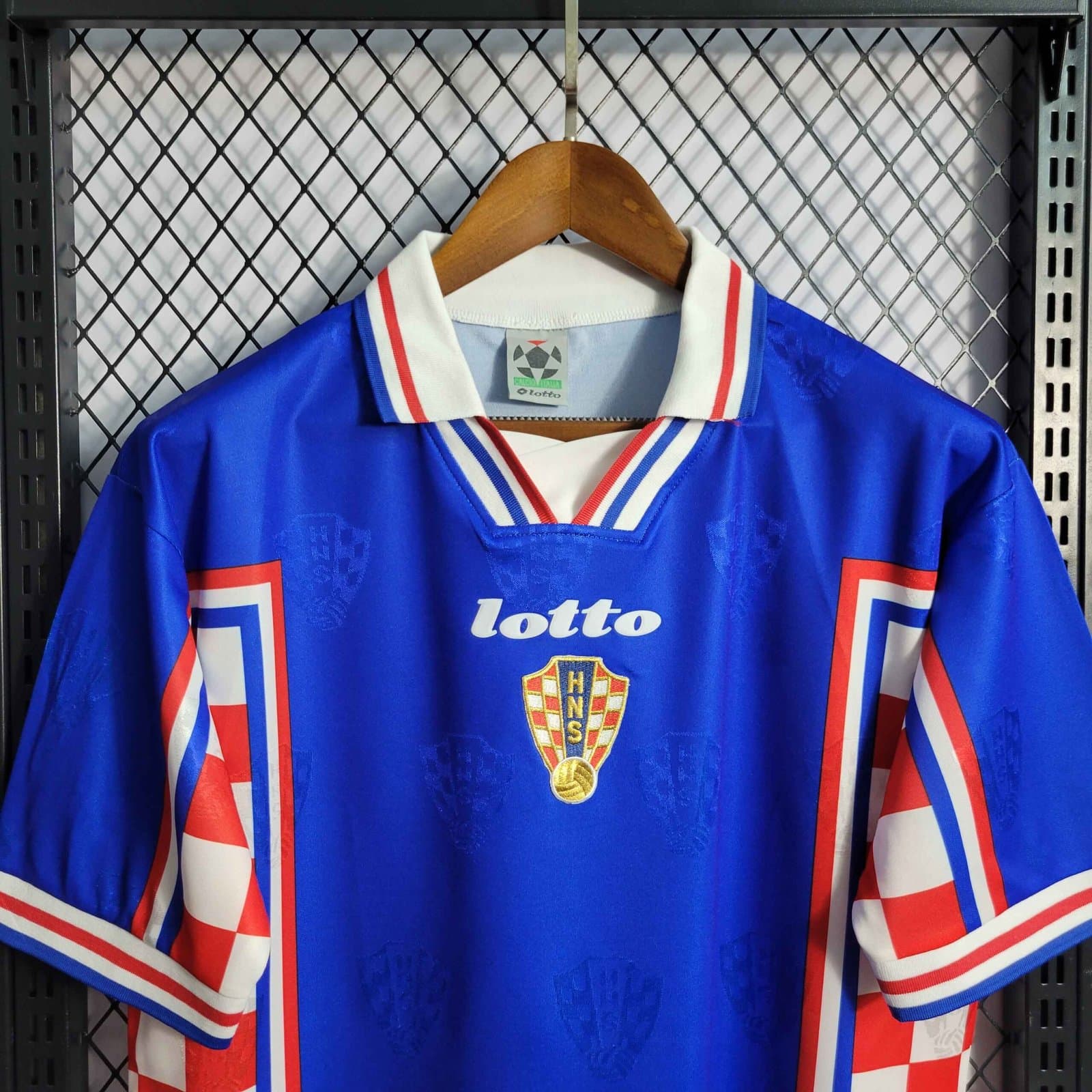 Croacia Francia 98 2a Eq. — vista trasera