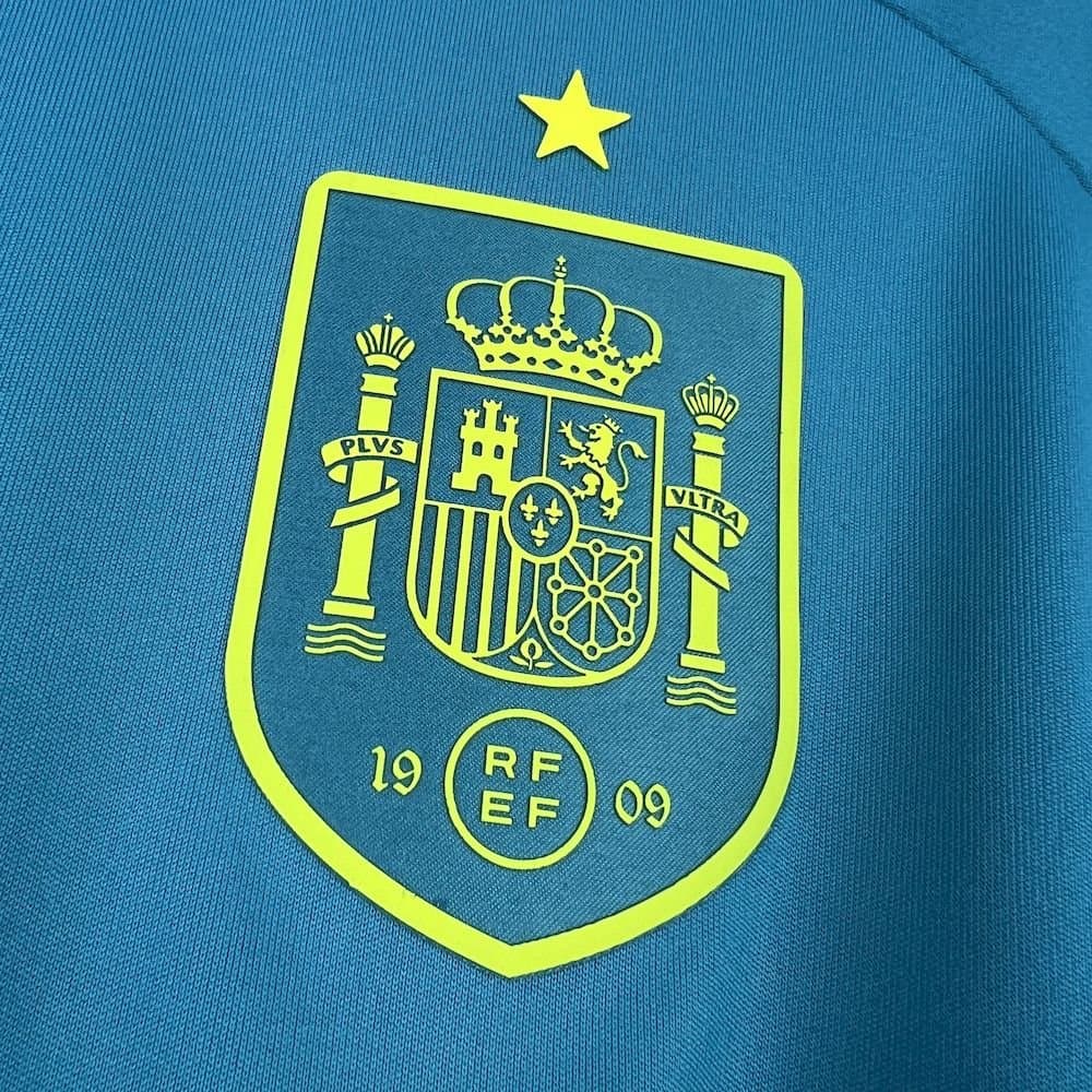 España 2026 Portero Azul — vista trasera