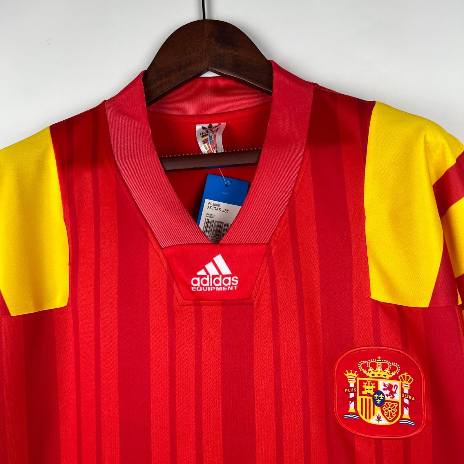 España 1992/94 1a Eq. — vista trasera