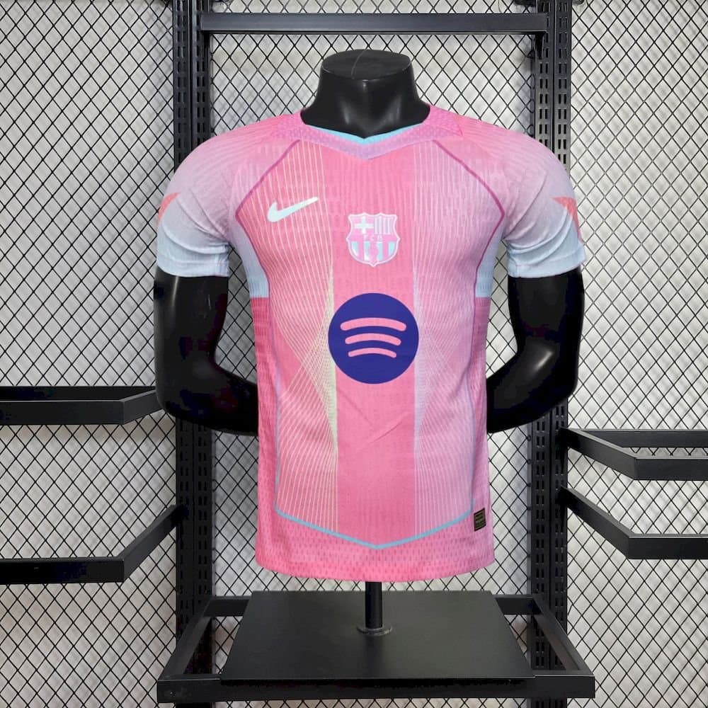 FC Barcelona 2025/26 Ed. Especial Rosa (Ed. Jugador) — vista frontal