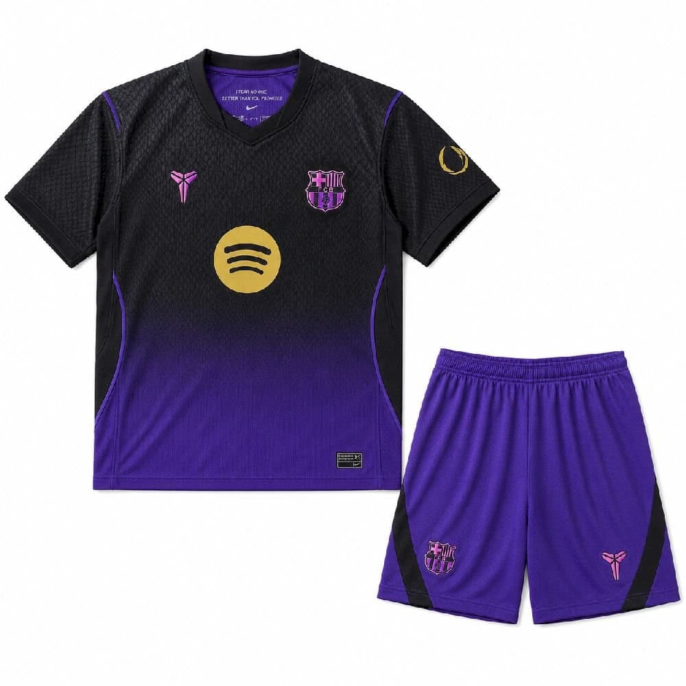 FC Barcelona 2026/27 2a Eq. Niño — vista frontal