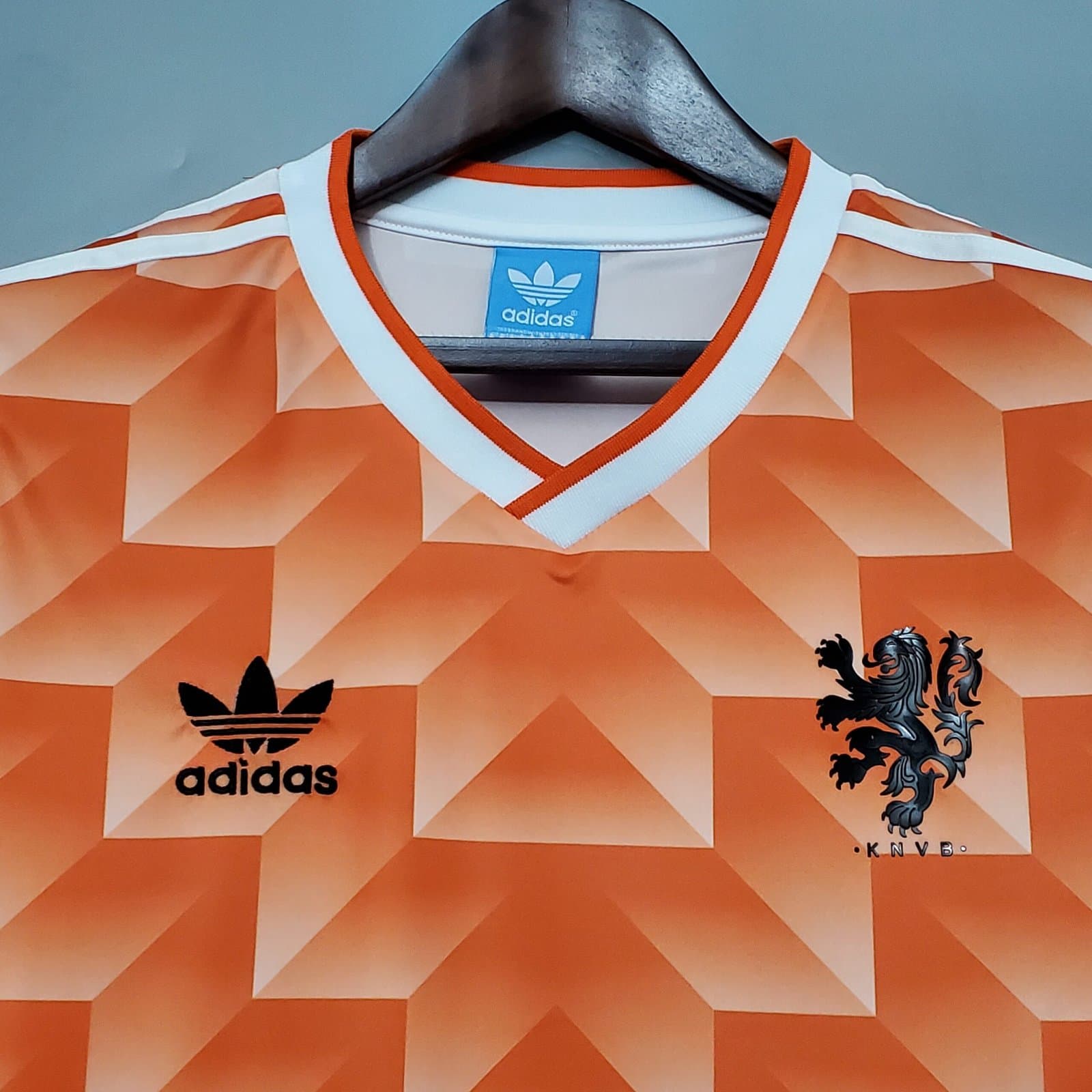 Holanda Alemania 88 1a Eq. — vista trasera