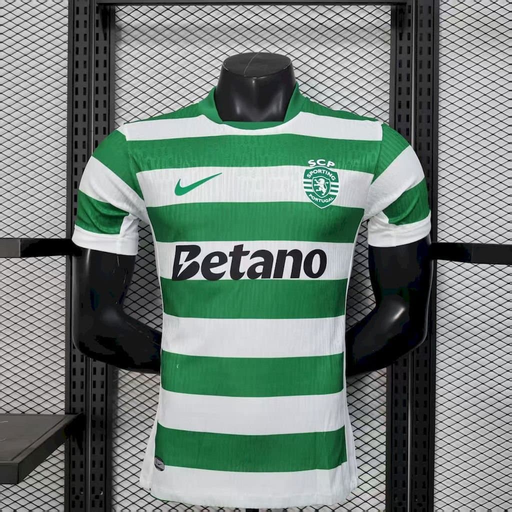 Sporting Lisboa 2025/26 1a Eq. (Edición Jugador) — vista frontal