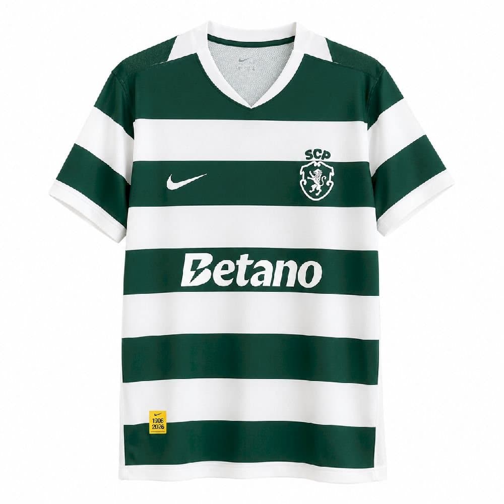 Sporting Lisboa 2026/27 1a Eq. — vista frontal