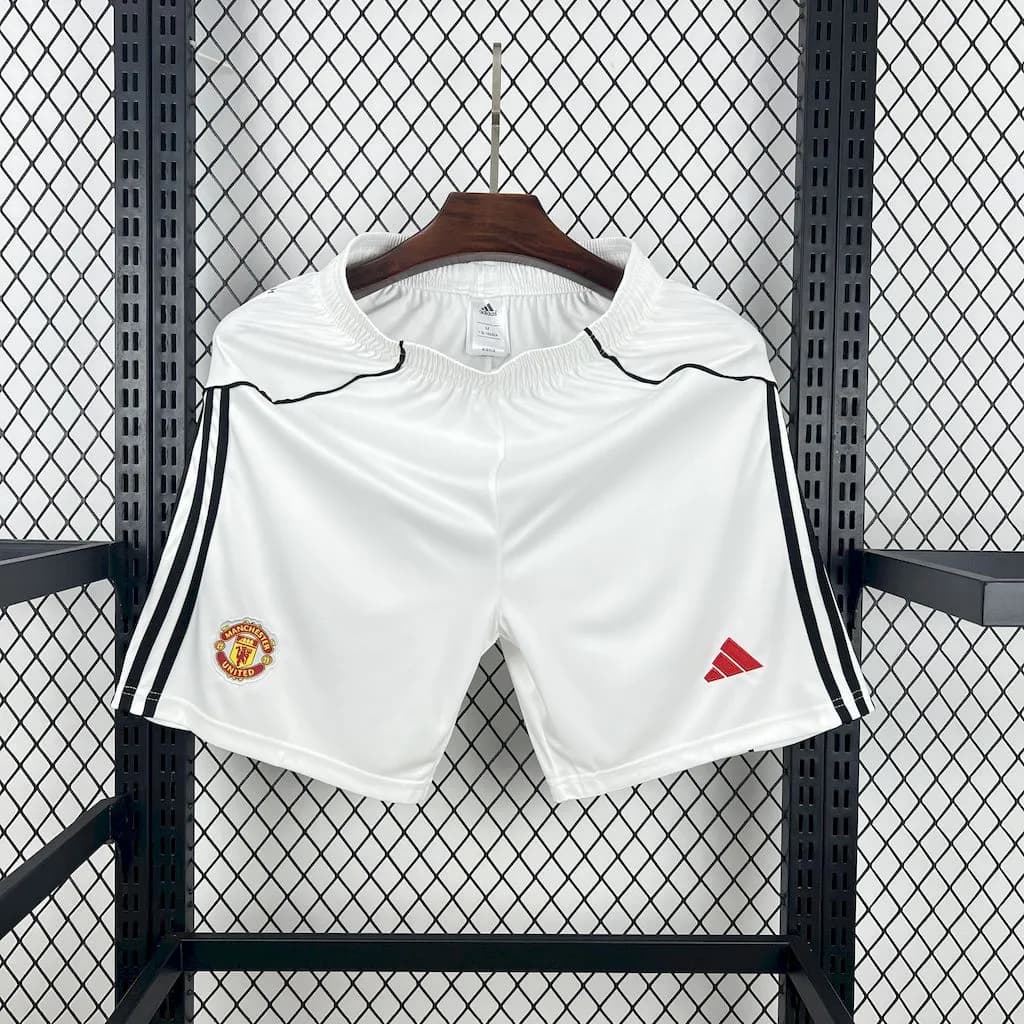 Man. United 2025/26 Pantalón 1ª Eq. — vista frontal