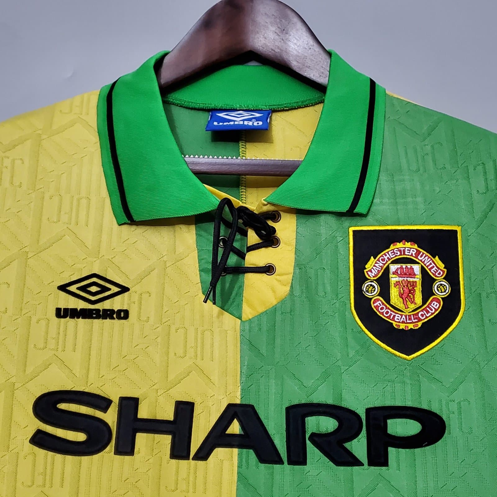 Man. United 1992/94 3a Eq. — vista trasera
