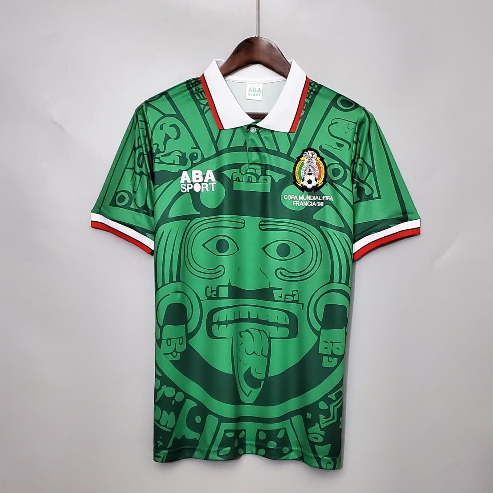 México Francia 98 1a Eq. — vista frontal
