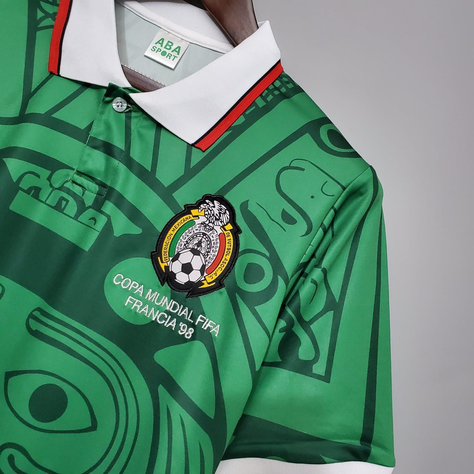 México Francia 98 1a Eq. — detalle