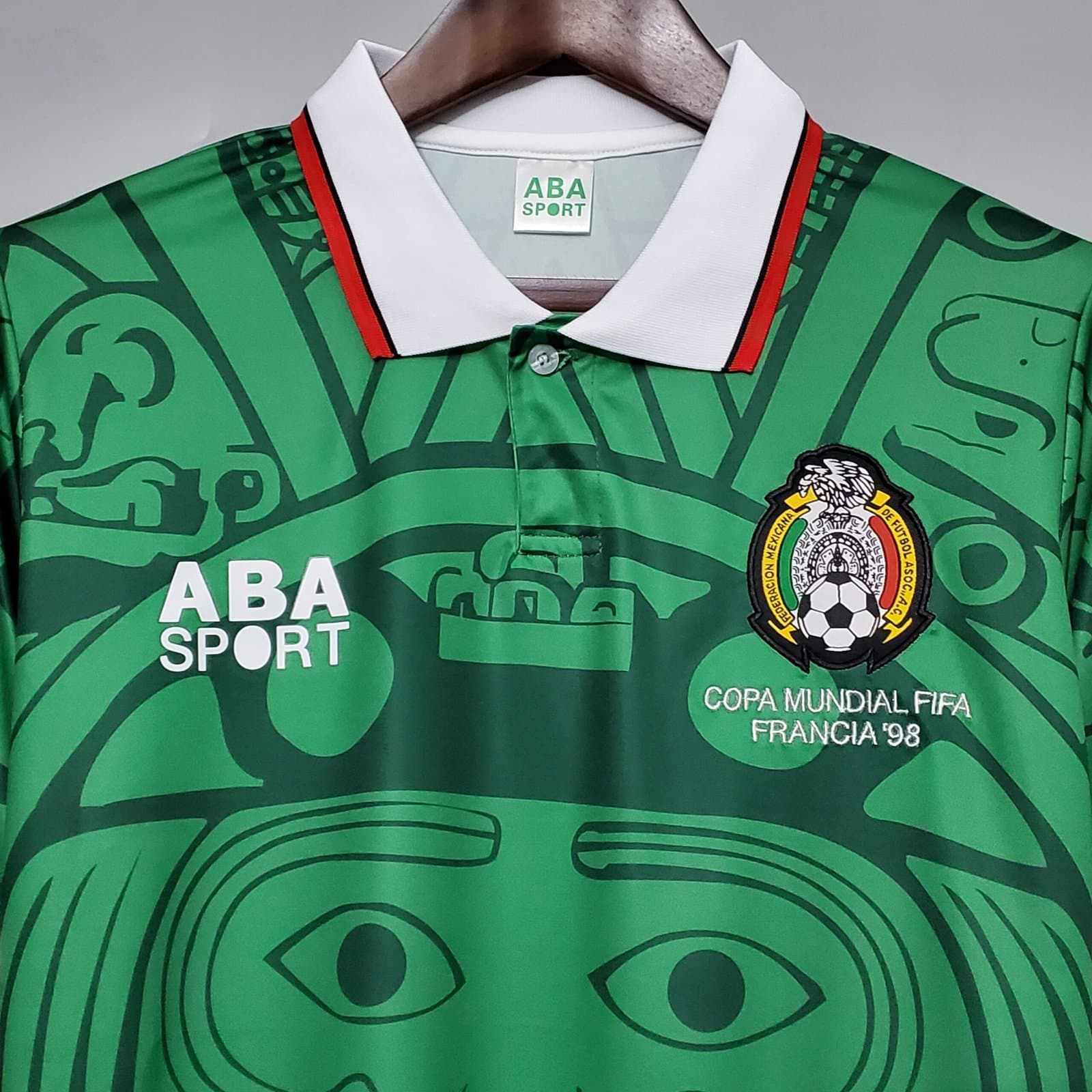 México Francia 98 1a Eq. — vista trasera