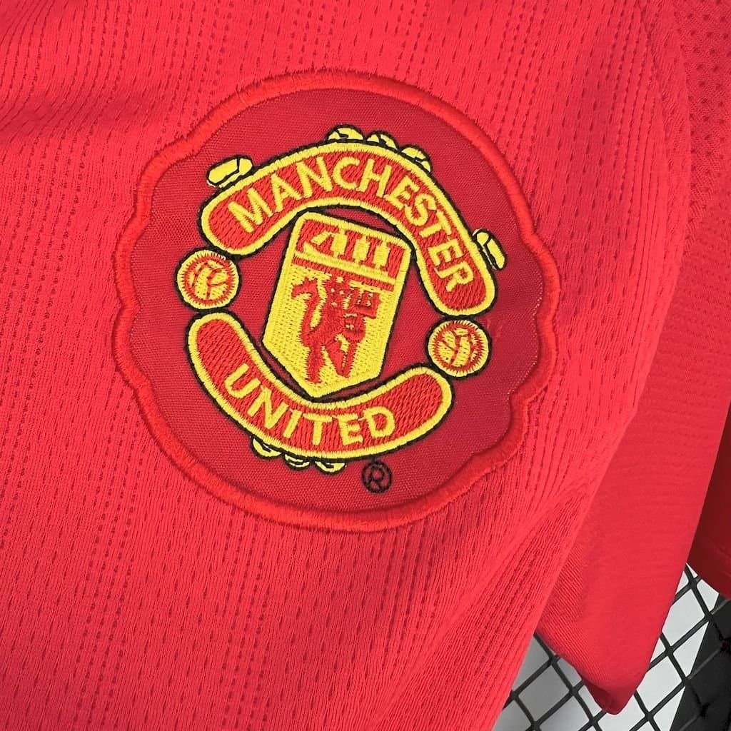 Man. United 2007/08 1a Eq. — vista trasera
