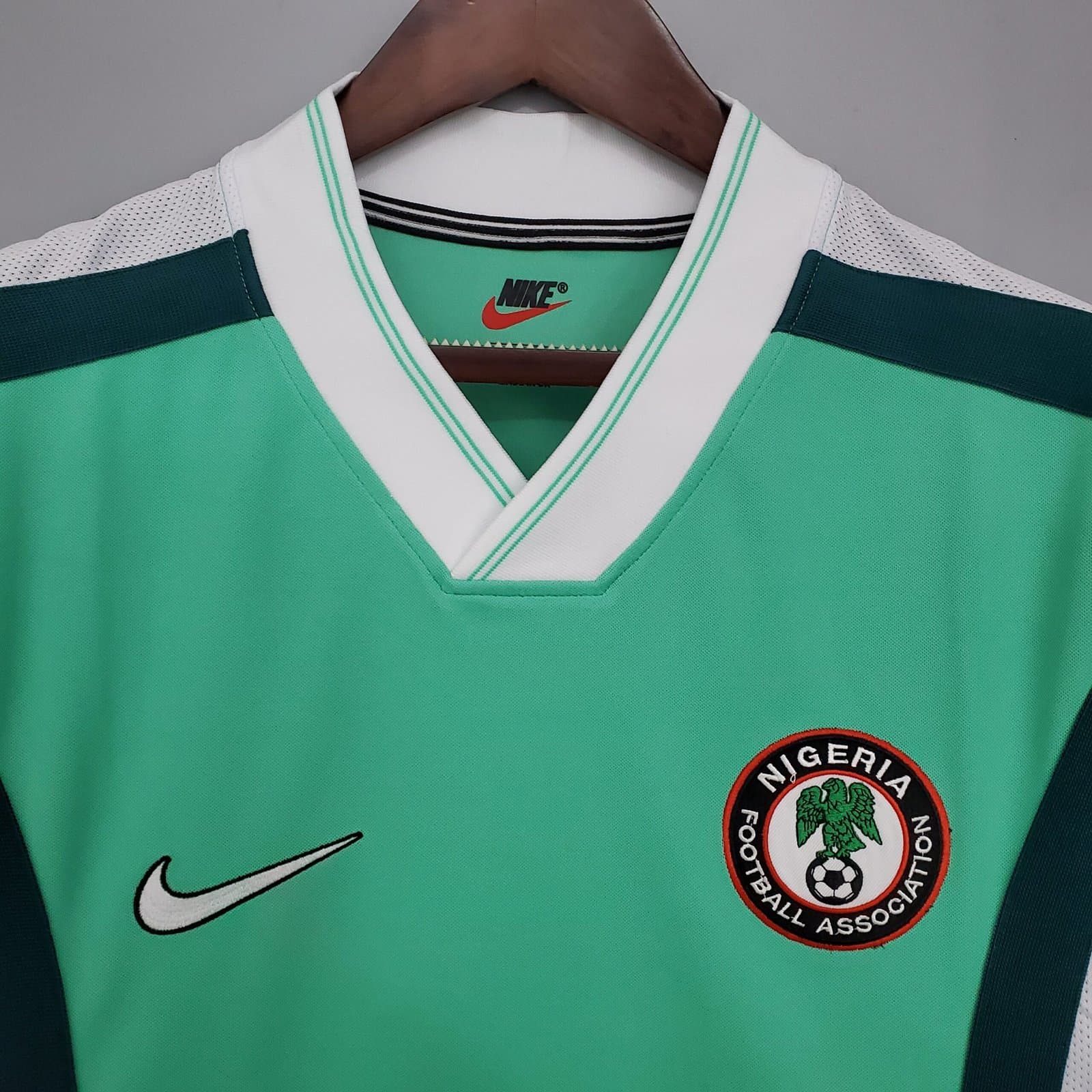 Nigeria Francia 1998 1a Eq. — vista trasera