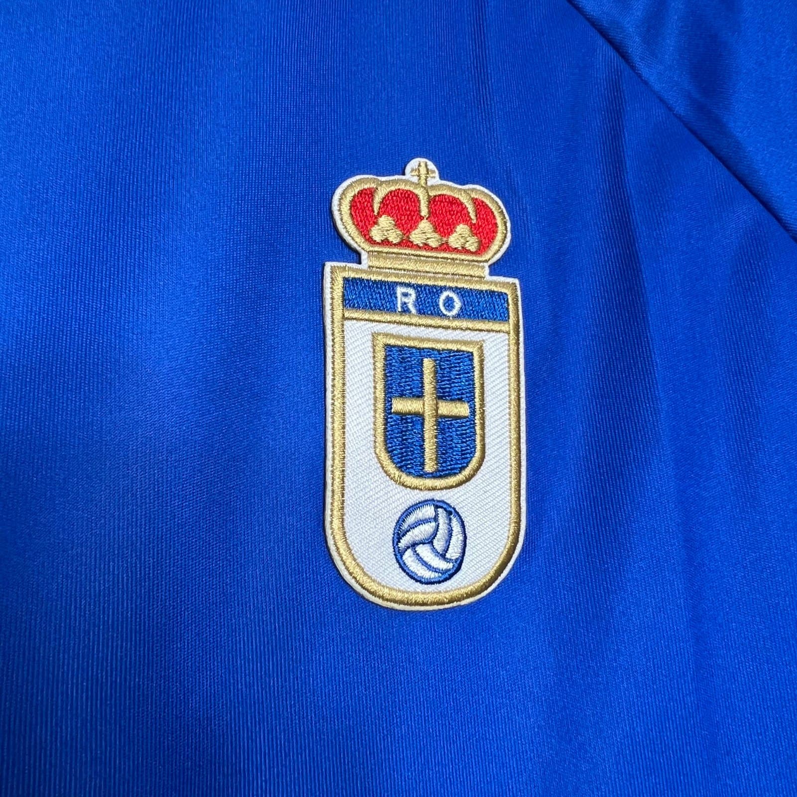 Real Oviedo 1990/91 1a Eq. — vista trasera