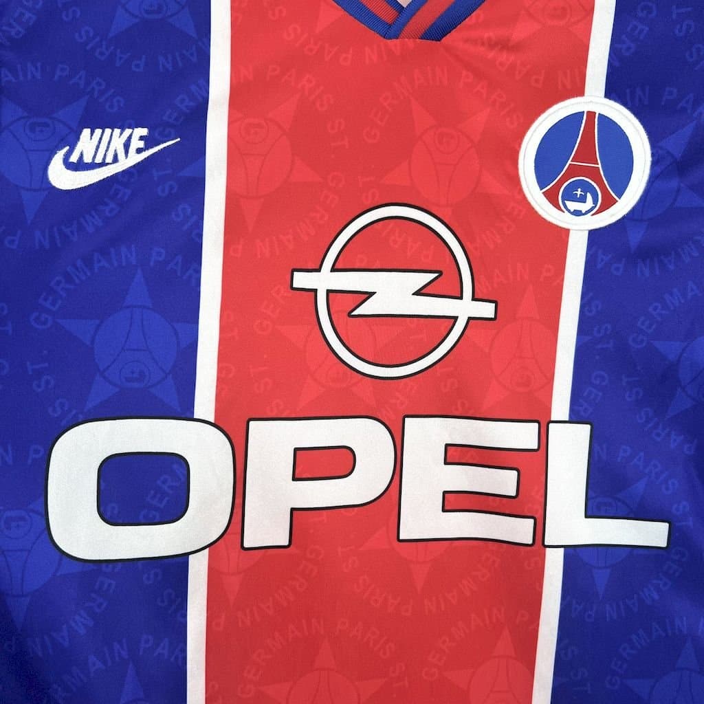 PSG 1995/96 1a Eq. — vista trasera