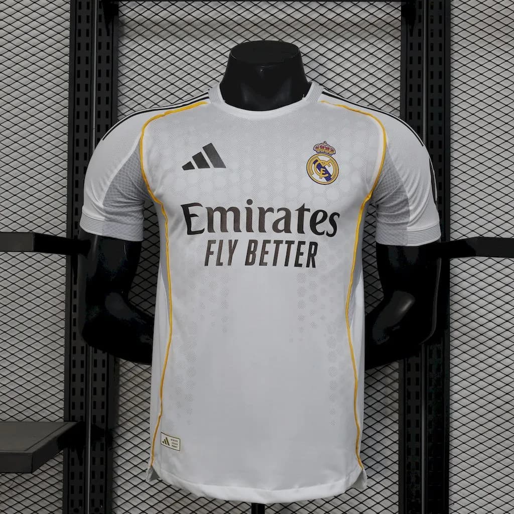 Real Madrid 2025/26 1a Eq. (Ed. Jugador) — vista frontal