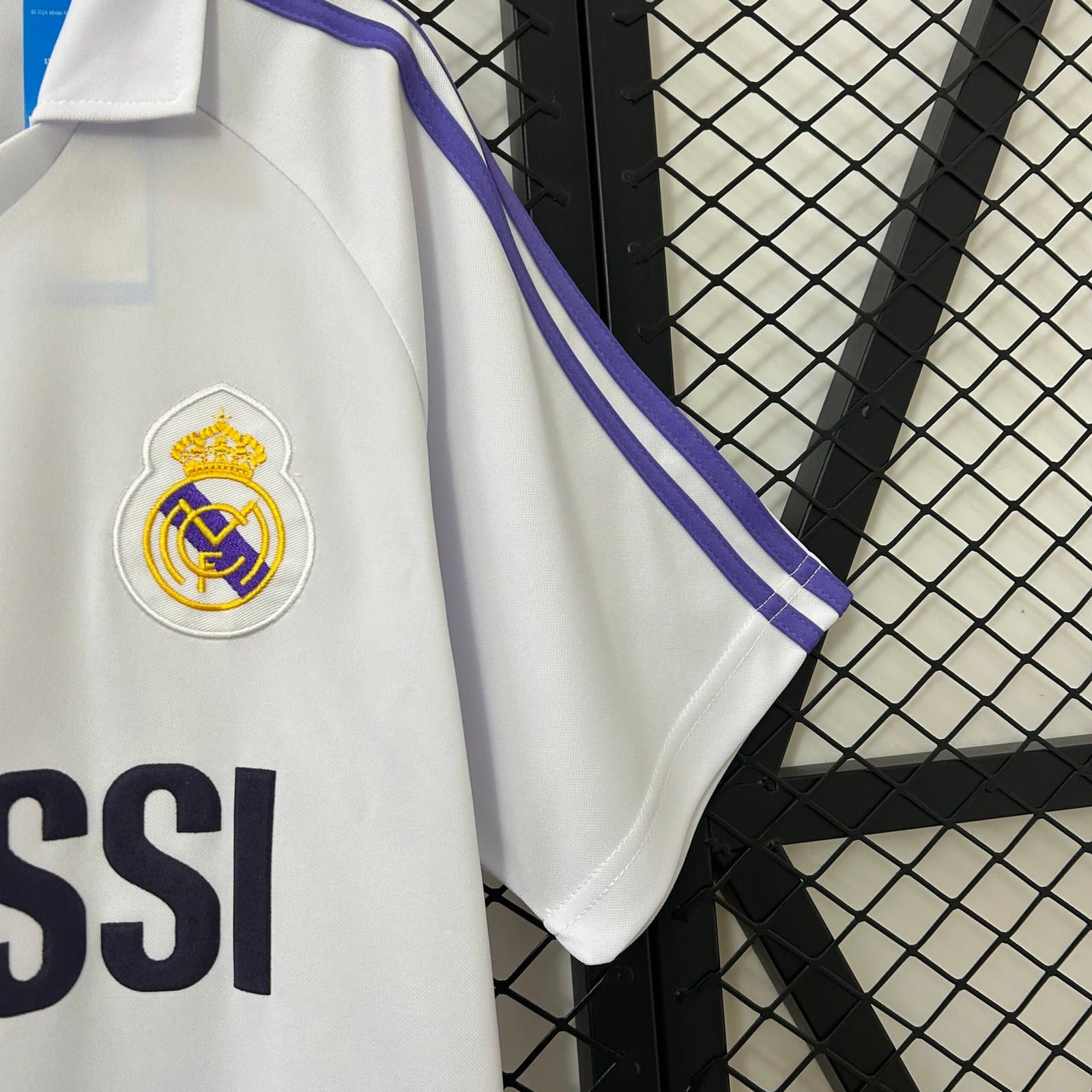 Real Madrid 1984/85 1a Eq. — vista trasera