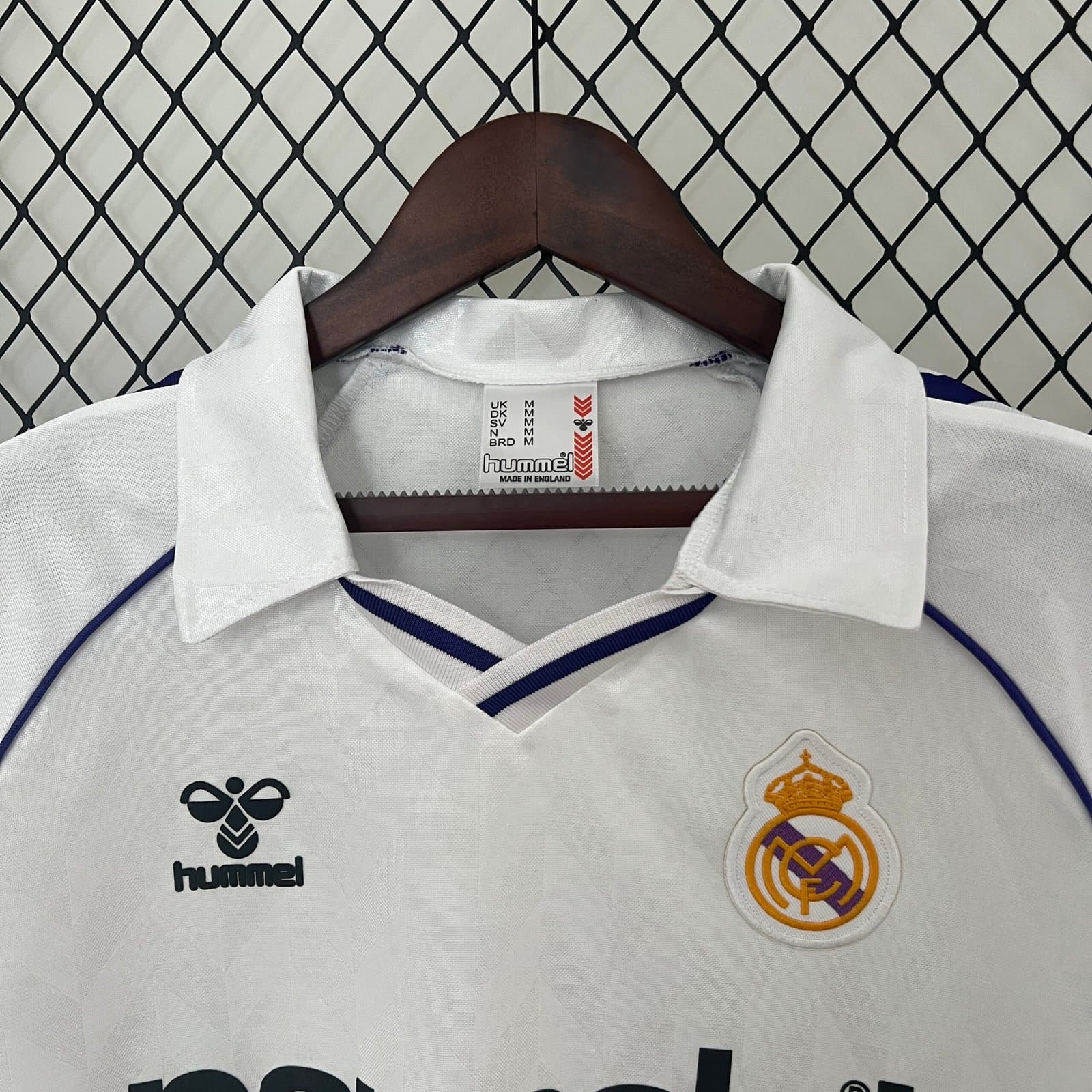 Real Madrid 1988 1a Eq. — vista trasera