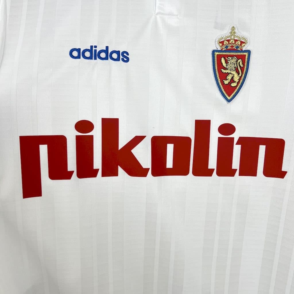 Real Zaragoza 1995/97 1a Eq. — vista trasera