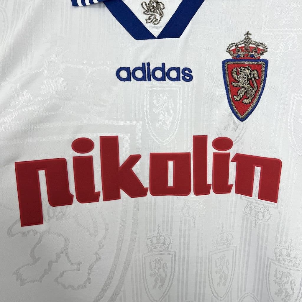 Real Zaragoza 1997/98 1a Eq. — vista trasera