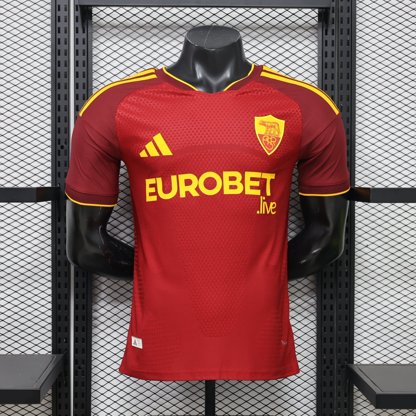 AS Roma 2026/27 1ª Eq. (Ed. Jugador) — vista frontal