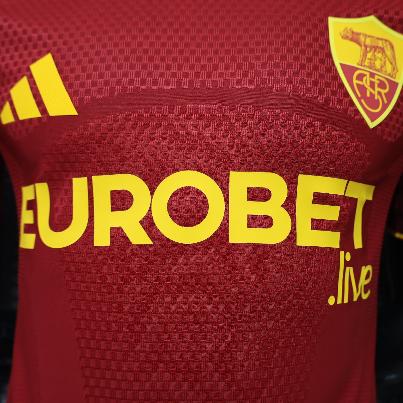 AS Roma 2026/27 1ª Eq. (Ed. Jugador) — vista trasera