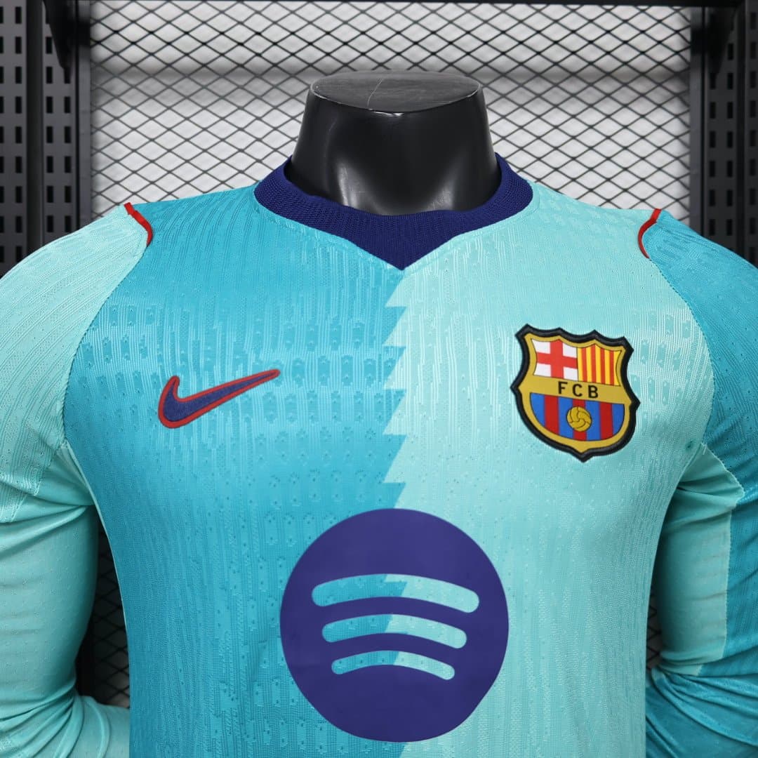 FC Barcelona 2026/27 3a Eq. (Ed. Jugador) Manga Larga — vista trasera