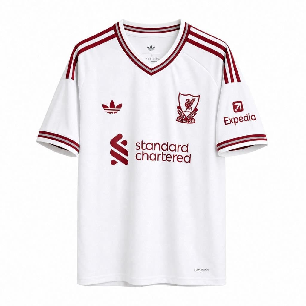 Liverpool 2026/27 2a Eq. — vista frontal